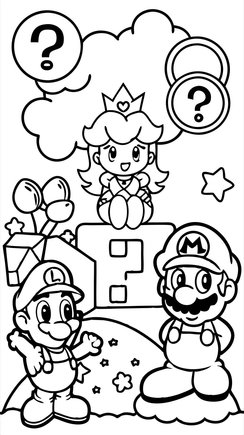 coloriage super mario